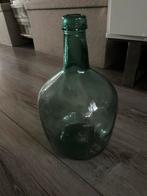 Grote glazen fles / vaas, Huis en Inrichting, Woonaccessoires | Vazen, Ophalen, Gebruikt, 50 tot 75 cm, Glas