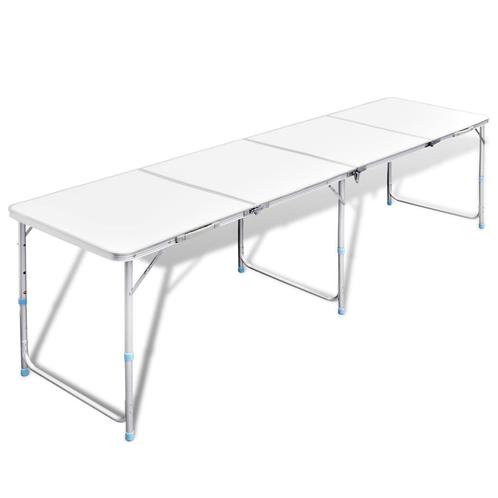 Campingtafel inklapbaar 240x60 aluminium GRATIS VERZENDING!, Caravans en Kamperen, Kampeeraccessoires, Nieuw, Verzenden