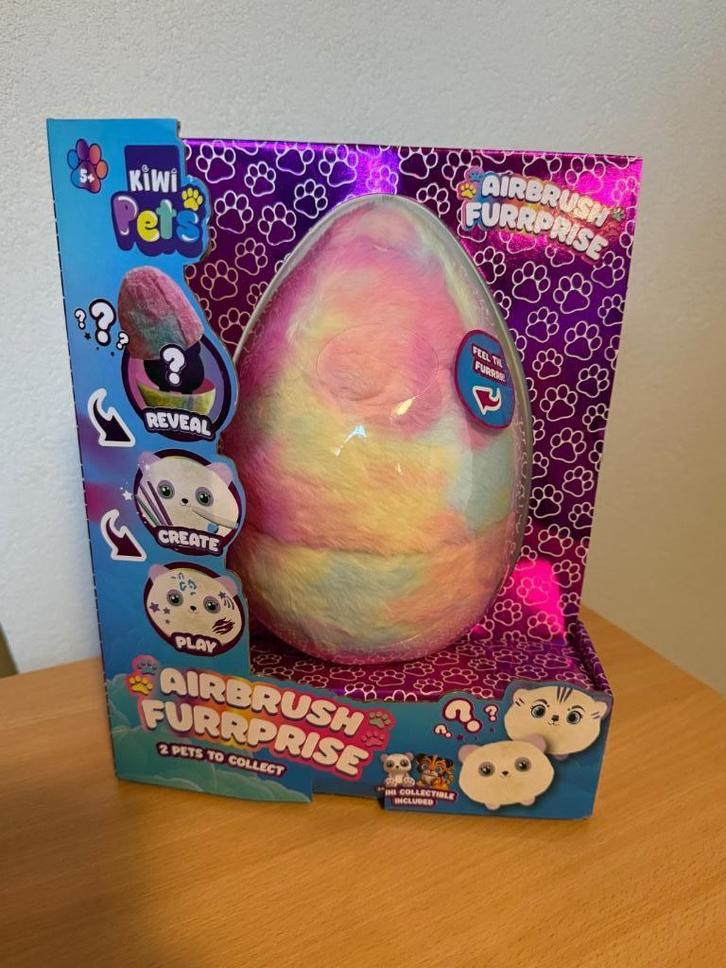 Kiwi Pets Airbrush Furrprise – Magisch Verrassingsei, Kinderen en Baby's, Speelgoed | Educatief en Creatief, Nieuw, Knutselen