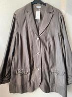 Verpass bamboo blazer 52, Kleding | Dames, Grote Maten, Verpass, Bruin, Verzenden, Nieuw