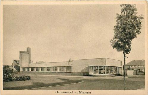(300-172-039) Hilversum Duivenschool, Verzamelen, Ansichtkaarten | Nederland, Noord-Holland, Verzenden