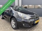 Kia Rio 1.2 CVVT Super Pack Uitvoering // 5Drs _ Cruise, Auto's, Euro 5, Electronic Stability Program (ESP), 4 cilinders, Zwart