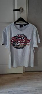 Super Dry tshirt xxl, Ophalen of Verzenden, Zo goed als nieuw, Grijs