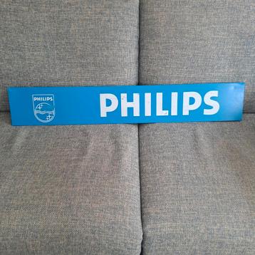 Philips reclamebord metaal 100x16,5cm beschikbaar voor biedingen