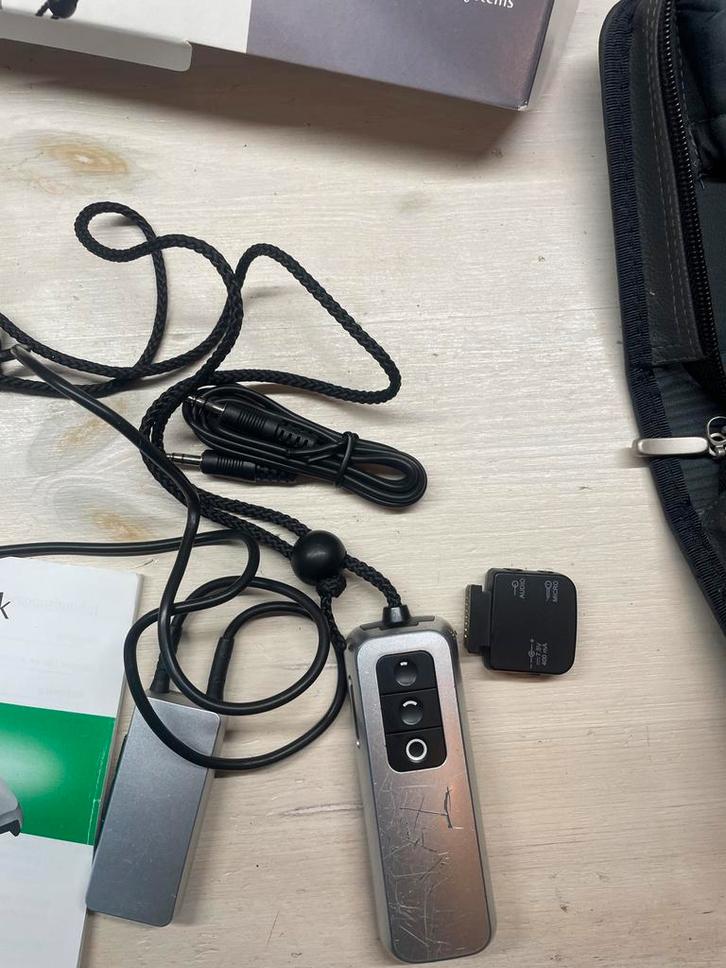 Phonak Mylink/Zoomlink Soloset Hoorhulpmiddelen, Diversen, Verpleegmiddelen, Gebruikt, Ophalen of Verzenden