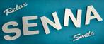 Wit Houten Letters Senna / Relax & Smile, Ophalen of Verzenden, Zo goed als nieuw