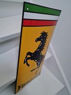 Emaille bord Ferrari, Ophalen of Verzenden, Reclamebord