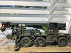 Liebherr fkm hijskraan schaalmodel 1:35 defensie landmacht, Ophalen of Verzenden, 1:32 tot 1:50, Overige typen