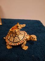 Qifu Schildpad met Kikker Juwelen Doos, Ophalen of Verzenden
