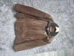 Bruine leren herenjas maat 56, Authentic, Bruin, Maat 56/58 (XL), Ophalen of Verzenden