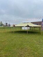 Stretchtent te huur huren 10x10 m, Ophalen, Zo goed als nieuw