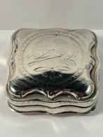 Zilveren pepermuntdoosje uit 1868, Antiek en Kunst, Ophalen of Verzenden, Zilver