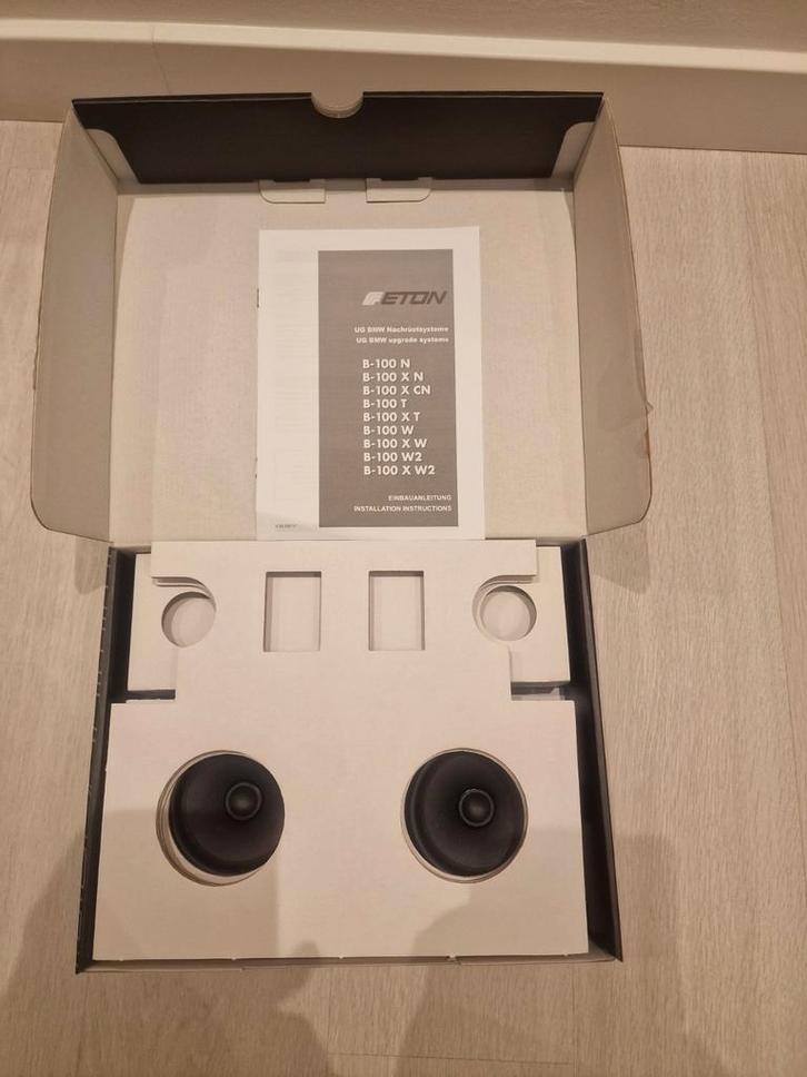Eton B100XN BMW Speaker Upgrade - Plug & Play, Auto diversen, Autospeakers, Ophalen of Verzenden