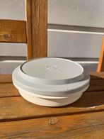 Tupperware bewaardoos schaal / bord met deksel grijs, Ophalen of Verzenden, Gebruikt, Bak of Kom