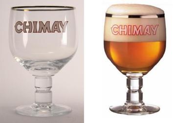  6 Nieuwe Chimay bierglazen – 33cl