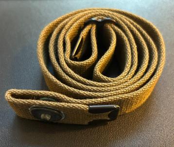 WWII Amerikaanse USA US Carbine sling Lift-The-Dot early war beschikbaar voor biedingen