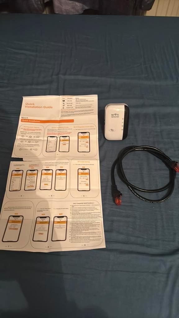 Wifi repeater, Computers en Software, WiFi-versterkers, Zo goed als nieuw, Ophalen of Verzenden