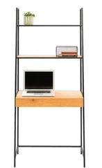 Thuiswerk bureau met opbergruimte en rek, compact, Huis en Inrichting, Ophalen of Verzenden, In hoogte verstelbaar, Nieuw, Bureau