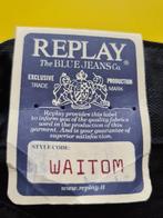 REPLY The Blue Jeans Spijker broek met zwarte kleur 38, Kleding | Heren, Broeken en Pantalons, Nieuw, REPLY The Blue Jeans, Zwart