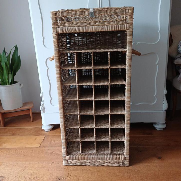 Wijnrek wijnkast Riviera Maison, Huis en Inrichting, Woonaccessoires | Wijnrekken, Gebruikt, 75 cm of meer, Overige materialen