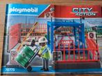 Playmobil Cargo goederenopslag - 70773 COMPLEET, Ophalen of Verzenden, Zo goed als nieuw, Complete set