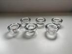 Iittala Ballo transparant (6 stuks), Ophalen of Verzenden, Zo goed als nieuw, Kandelaar, Minder dan 25 cm