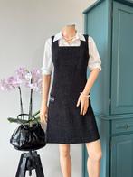 BLUGIRL FOLIES tweed jurk maat IT44 = NL38 - zwart - glitter, Maat 38/40 (M), Zwart, Ophalen of Verzenden, Zo goed als nieuw