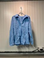 Blauwe dames blouse maat l, Blauw, Maat 42/44 (L), Ophalen of Verzenden, Zo goed als nieuw