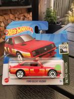 HotWheels Ford Escort RS2000 rood, Ophalen of Verzenden, Zo goed als nieuw