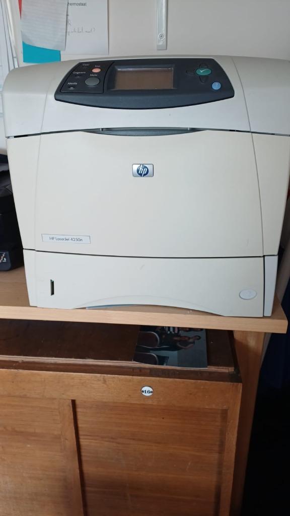 HP LaserJet 4250n, Computers en Software, Printers, Gebruikt, Printer, Laserprinter, Zwart-en-wit printen, Ophalen