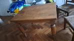 Antieke uitschuiftafel, Huis en Inrichting, Gebruikt, 100 tot 150 cm, 50 tot 75 cm, Ophalen of Verzenden