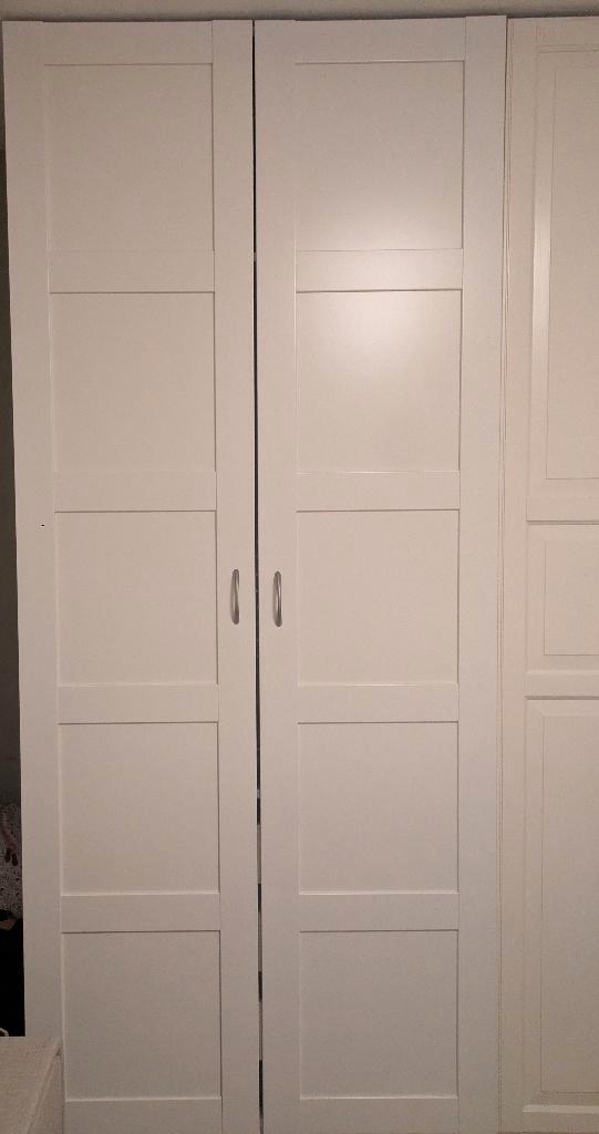 2 ikea pax kast deuren wit, 50 x 229, Huis en Inrichting, Kasten | Kledingkasten, Zo goed als nieuw, 200 cm of meer, 50 tot 100 cm