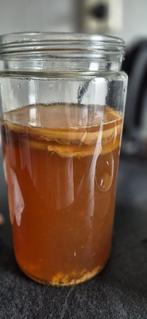 Te koop kombucha, Ophalen