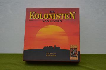 Bordspel: De kolonisten van Catan,Claus Teuber,houten versie beschikbaar voor biedingen