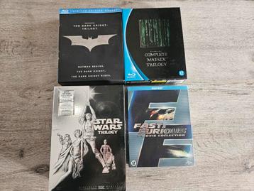 complete Blu-ray collectors sets van populaire filmreeks beschikbaar voor biedingen