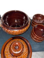 Soupière met Soepkommen - Aardewerk, Ophalen, Gebruikt, Overige typen, Overige stijlen