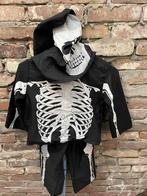 Verkleedkleren | skeletpak | broek,shirt,muts, Kinderen en Baby's, Carnavalskleding en Verkleedspullen, Ophalen, Zo goed als nieuw