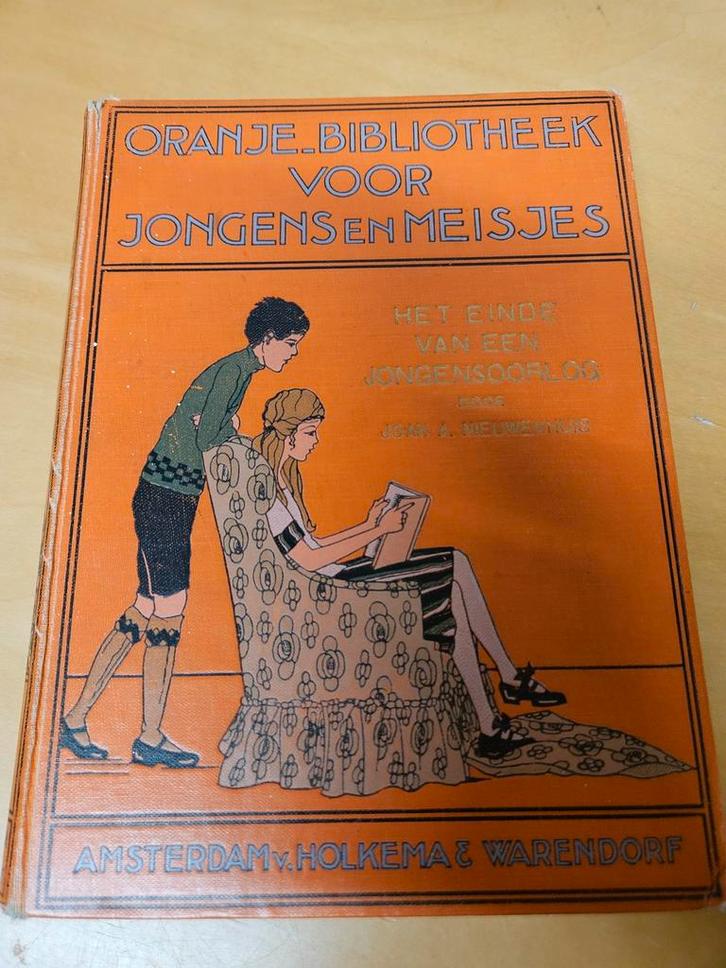 Oranje Bibliotheek: Jongens en Meisjes - Zeldzaam!, Antiek en Kunst, Antiek | Boeken en Bijbels, Ophalen
