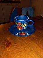 Vintage kop en schotel, Ophalen of Verzenden, Gebruikt, Porselein, Kop en/of schotel