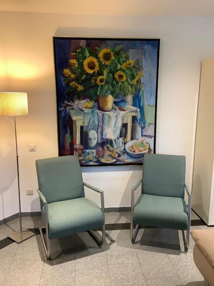 Twee fauteuils van Henders en Hazel type Angelica, Huis en Inrichting, Fauteuils, Nieuw, Stof, 50 tot 75 cm, 75 tot 100 cm, Ophalen