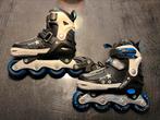 Inline Skates/Skeelers blauw maat 30-33 verstelbaar, Overige merken, Verstelbaar, Inline skates 4 wielen, Zo goed als nieuw