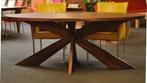 Noten houten Le Havre tafel | Uniek in Nederland vele afm., 100 tot 150 cm, Vijf personen of meer, Ovaal, Overige houtsoorten