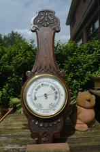 Grote Antieke Engelse Banjo Barometer, Audio, Tv en Foto, Weerstations en Barometers, Ophalen of Verzenden, Gebruikt, Barometer