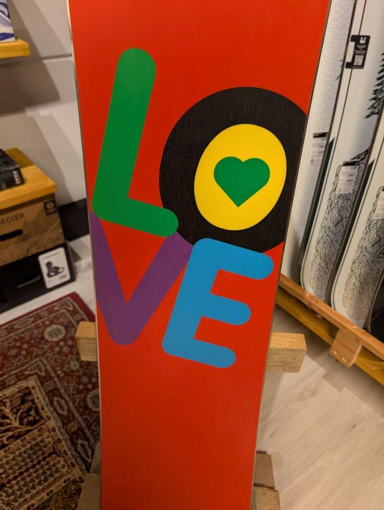 ≥ Burton love x playboy 2008 155cm limited snowboard nieuw