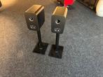 Q Acoustics 3020C Zwart - Passieve Luidsprekers, Audio, Tv en Foto, Luidsprekers, Overige merken, ., Q acoustics, Ophalen of Verzenden