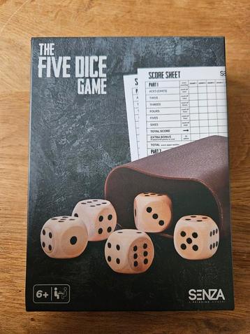 Dobbelspel The Five Dice Game / Yahtzee Nieuw beschikbaar voor biedingen