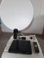 Complete set met schotel en Denson DS1010 Road HD ontvanger., Ophalen, Zo goed als nieuw
