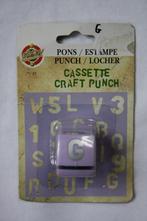 Make me cassette craft punch g, Verzenden, Nieuw, Overige thema's, Pons of Mal
