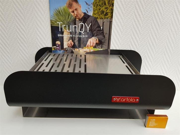 Artola BBQ, draagbare hybride grill, TruQy met handleiding, Tuin en Terras, Houtskoolbarbecues, Nieuw, Ophalen of Verzenden
