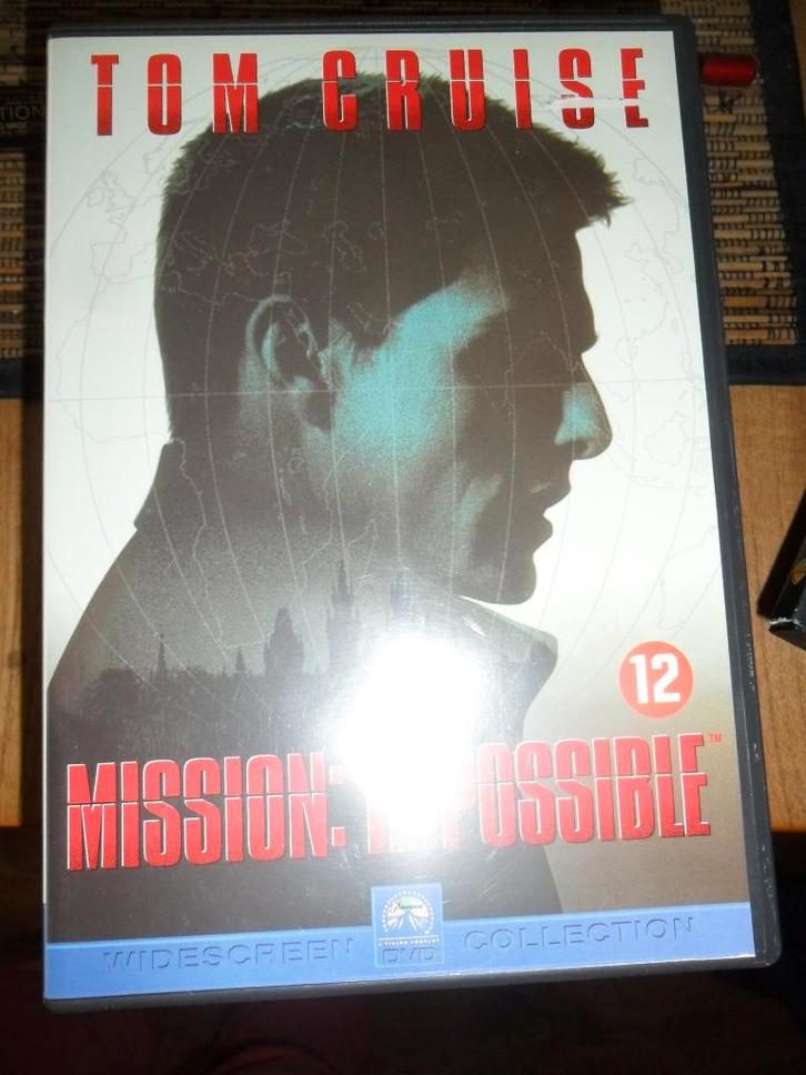 dvd Mission impossible-1, Cd's en Dvd's, Dvd's | Actie, Zo goed als nieuw, Actiethriller, Vanaf 12 jaar, Ophalen of Verzenden